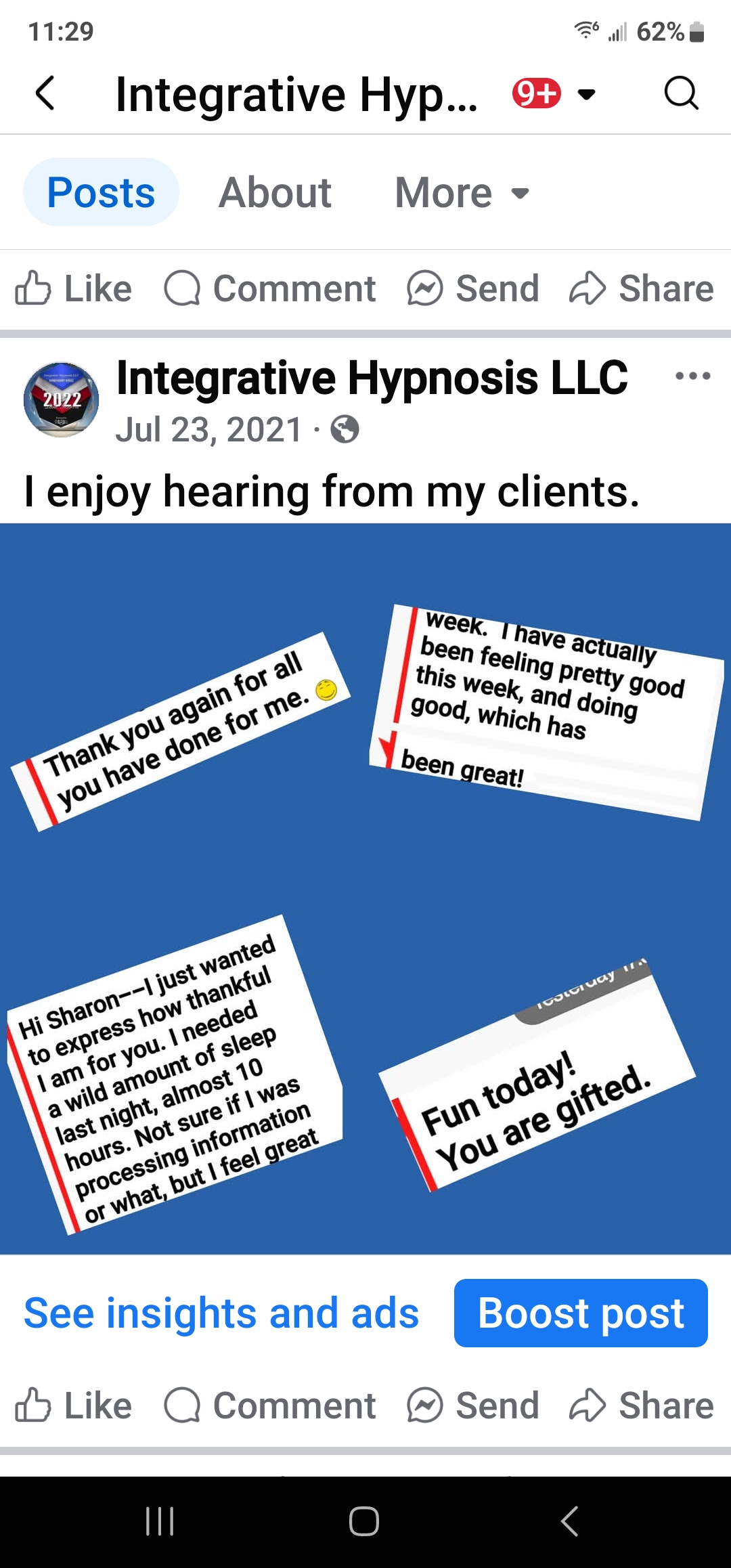 Social Testimonial 1